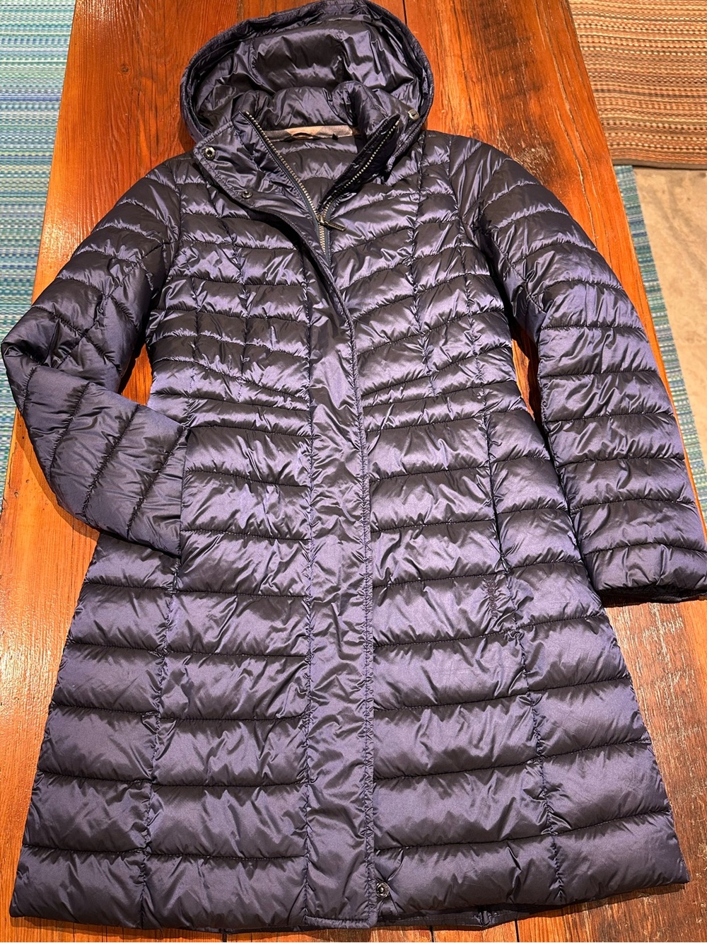 Barbour Berneray Quilt Jacket, Navy, Women's 4